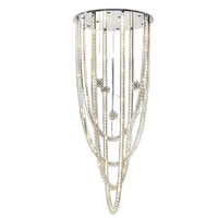 Lustre de luxe à pendentifs longs en cristal pour escalier rotatif, salle à manger, hall à haut plafond, villa duplex, éclairage artistique