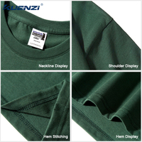 Camiseta Kuenzi Regular Personalizada con Logotipo, Cuello Redondo, Manga Corta, 100% Algodón, 240GSM, Hombros Caídos, Talla Grande para Mujer