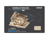 Robotime Rokr Jouets à assembler faits à la main DIY LG501 Circuit de billes Puzzles en bois 3D pour la vente en dropshipping