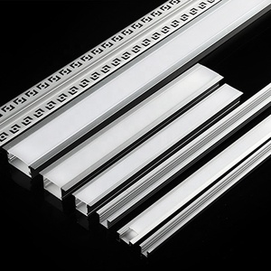 Profil en aluminium de canal mené par plaque d'aluminium de cannelure pour des lumières de bande de LED - Product Image 6