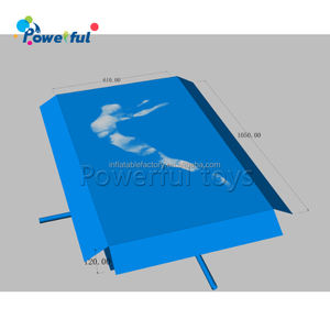 Dventure Park-bolsa de aire inflable para salto de acrobacias, colchoneta de aterrizaje de alto choque, trampolín - Product Image 6