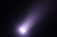 Projecteur à tête mobile 120W avec contrôle DMX512, activé par le son, 4x25W, puces LED quadri-in-one pour DJ, mariages et éclairage de fête