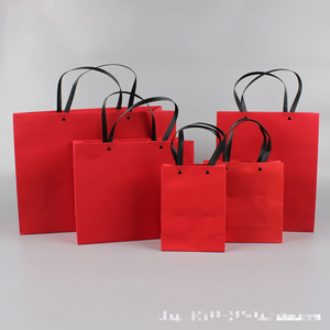 Bolsas de Regalo de Papel Kraft Blanco con Asas de Cuerda para Ropa, Impresión de Logotipo, Fabricante - Product Image 4