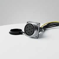 Câble de raccordement automobile sur mesure OEM/ODM, faisceau de câblage monophasé, connecteur de faisceau de câblage, cordon d'alimentation, câble de prise aviation