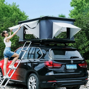 Carpa de <span class=keywords><strong>Techo</strong></span> Plegable de Aluminio con Excelente Vista y Ventilación, Escalera Telescópica, para Acampar en las Cuatro Estaciones, para 2-3 Personas - Product Image 1