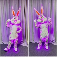 Costume de Mascotte Lapin de Nouvel An pour Adulte, Costume de la Richesse, Unisexe, en Tissu Tendance, Accessoires pour Noël et Anniversaire