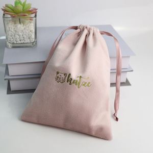 High Quality Velvet <b>Pouch</b> Multiple Colors Velvet <b>Drawstring</b> <b>Pouch</b> Recyclable Velvet <b>Pouch</b> for Jewelry Storage - Product Image 2