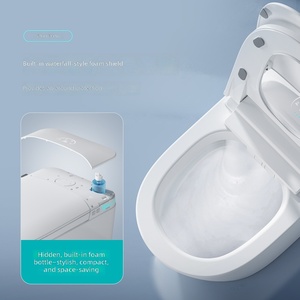 WC intelligent électrique à couvercle automatique avec bidet intégré et télécommande, pour une expérience de toilette humanisée - Product Image 5
