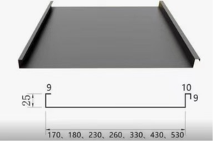 Macchina per la produzione di lastre per tetti in alluminio, - Product Image 2