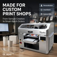 Imprimante UV multifonctionnelle A3 avec tête XP600 pour stylos, balles de golf, porte-clés, carnets et plastiques