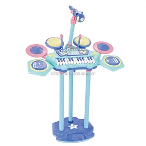 Musik instrument Jazz Drum E-Piano Schlagen Tastatur Singen Lieder Mädchen Spielzeug