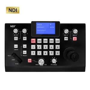 ndi poe ptz控制器新型NDI PTZ操纵杆控制器usb ptz会议室系统摄像机控制器操纵杆