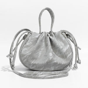 Nuevo Bolso Bandolera Tipo Cubo para Mujer, de Alta Calidad, con Forro de Poliéster, Cierre Abierto, Ideal para Compras y Citas - Product Image 6