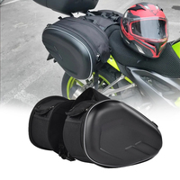 Sacs latéraux pour moto, sacs de selle imperméables, grande capacité, sacs pour casque