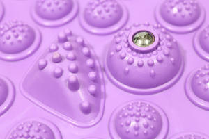 Tapis de Massage à disque d'acupuncture de haute qualité 2024 tapis de Massage de réflexologie des pieds tapis de Massage tapis de Point de pression d'acupuncture - Product Image 5