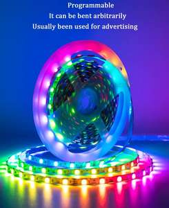 Tira de LED RGBW Flexible en Forma de S - SMD5050 60LED/M DC5V Segura 12.5W/M Alto CRI >90 Flexible Vertical y Horizontal - Product Image 2