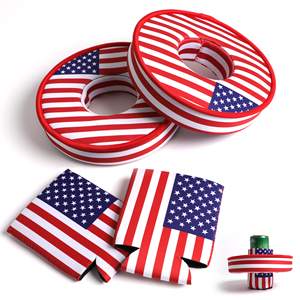 Portavasos Flotante No Inflable para Piscina, Portavasos de Neopreno Flotante para Latas de Cerveza - Product Image 1