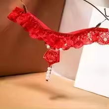 กางเกงในเซ็กซี่เปิดเป้ายั่วยวนสำหรับผู้หญิงกางเกงในเซ็กซี่ลูกไม้สุดฮ็อตไซส์ใหญ่พิเศษ - Product Image 5