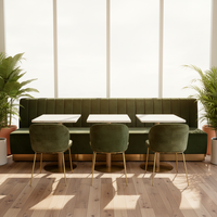 Conception d'intérieur moderne pour café, bar, hôtel, restaurant, mobilier, chaises et tables, décoration pour une solution tout-en-un