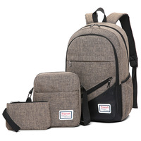 Sac à dos d'ordinateur portable pour garçons, sac à bandoulière d'école pour adolescents, vente en gros, nouvelle collection