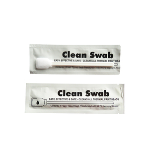 Kit de Limpieza para Impresora <span class=keywords><strong>Fargo</strong></span> CKF-86177N, Hisopos de Espuma con IPA Pre-Saturada, 293 mm de Largo - Product Image 3
