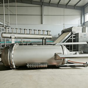 Réservoir d'air horizontal en acier au carbone sur mesure - Haute résistance, résistant à la corrosion, pression maximale de 2 MPa, <span class=keywords><strong>longueur</strong></span> de 5 m - Product Image 1