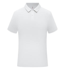 Wholesale Hot Selling Nylon Spandex Plain White Custom Printed Casual Wear Men Custom Polo Shirts With Embroidery logo - Product Image 2