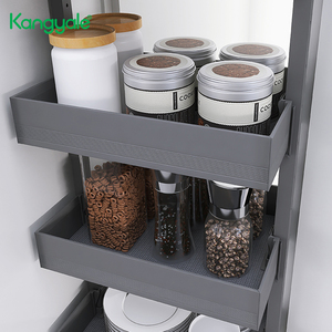 Kangyale – organisateur de panier de <span class=keywords><strong>cuisine</strong></span> <span class=keywords><strong>pivotant</strong></span> Offre Spéciale, <span class=keywords><strong>étagère</strong></span>s de rangement amovibles, meubles de <span class=keywords><strong>cuisine</strong></span> à bas prix, <span class=keywords><strong>étagère</strong></span> de garde-manger - Product Image 5