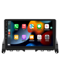 Radio Mobil GPS 9 inci, Radio mobil Untuk Benz C Kelas W204 S204 navigasi GPS