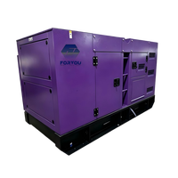 Groupe électrogène diesel insonorisé pour travaux d'ingénierie, alimenté par moteur Baudouin, 80KVA 100KVA 200KVA, pour centrale électrique de chantier