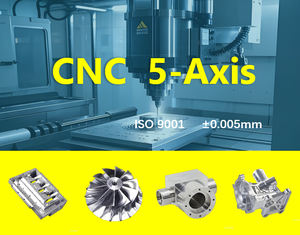 Servicio de Fabricación de Piezas de Precisión Personalizadas en Acero Inoxidable, Aluminio <span class=keywords><strong>y</strong></span> Titanio, Mecanizado CNC, Fresado, Torneado - Product Image 4