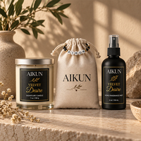 AIKUN – Coffret diffuseur à bâtonnets sans flamme, écologique et luxueux, échantillon d'un jour, idéal pour les achats en gros de cadeaux saisonniers
