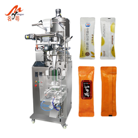 Machine d'emballage verticale entièrement automatique pour sachets de boissons, jus, confiture, miel et eau minérale en stick
