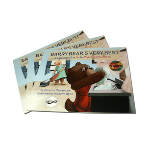 Pas cher luxe enfants livres à couverture souple personnalisé enfant livre impression - Product Image 1