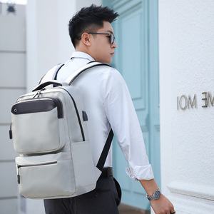 Custom Smart Men Business Backbag Travel School Laptop Bag Usb Charging Custom <b>Waterproof</b> <b>Backpack</b> - Product Image 5