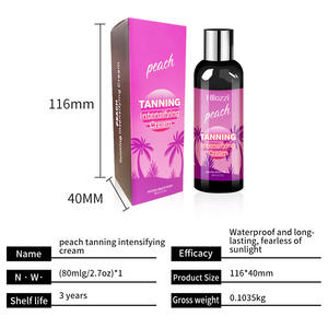 Solución Intensificadora de Bronceado OEM, Bronceador de Larga Duración <span class=keywords><strong>para</strong></span> Solárium Interior, Loción Bronceadora sin Sol, Crema Bronceadora Rápida - Product Image 4