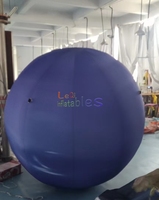Système solaire Planètes gonflables Décoratif Mars Vénus Saturne Mercure Lune Terre Ballon Pour Espace Thème Décoration