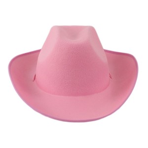 Sombrero de Vaquero de Fieltro 100% Lana Vintage Desgastado al por Mayor, Accesorio Personalizado para Hombres y Mujeres, Estilo Western para Exteriores - Product Image 5