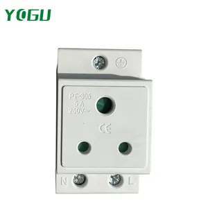 Yogu Ac30 10 Amp Din Rail Power 3 Pin Modulaire Socket Prijs Met Ccc