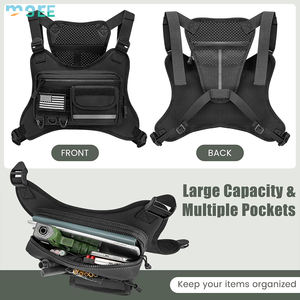 Canottiera tattica di selezione con rimozione fondina escursionismo ciclismo allenamento petto Pack - Product Image 5