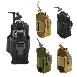 Funda Táctica de Nailon para Radio con Cierre de Hebilla, Impermeable, para Caza al Aire Libre, para Walkie Talkie, Camuflaje, Unisex - Product Image 2