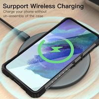 Vente chaude Tpu Pc Armure Anneau En Métal Béquille Accessoires De Téléphone Portable Coque Arrière pour samsung A50