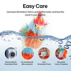 Oiseau qui bat des ailes simulé, jouet interactif pour animaux de compagnie, vente chaude, mignon, personnalisable, en gros, pour chatons - Product Image 6