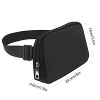Tas Selempang Ponsel Anti Air Bahan Nylon untuk Pria dan Wanita, Cocok untuk Olahraga Luar Ruangan dan Perjalanan Santai