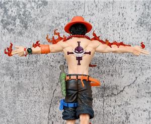 27CM Portgas <span class=keywords><strong>D</strong></span> <span class=keywords><strong>Ace</strong></span> Fight Collect Cadeau Jouet Avec Lumière Figurine Statue Anime PVC Figure Jouet - Product Image 3