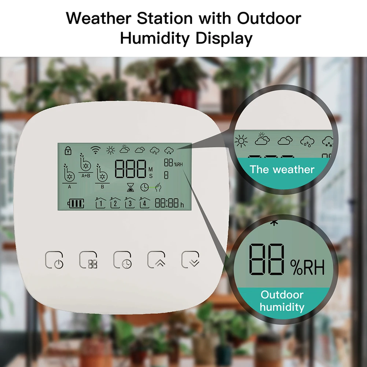 Tuya Smart WiFi Irrigator Double Pump Drip Irrigation System with Timer ...