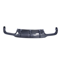Pièces automobiles Lèvre de pare-chocs arrière en fibre de carbone pour Mercedes Benz Classe C W204 C63 2012-2014 Mise à niveau C63 Diffuseur arrière