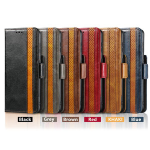 Funda de lujo para billetera de negocios, Funda de cuero con tapa para tarjeta para <span class=keywords><strong>Samsung</strong></span> S24 Ultra S24 A55 A54 A53, funda y accesorios para teléfono móvil - Product Image 3
