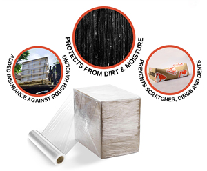 Pellicola per Imballaggio Morbida LLDPE, Film per Pallet, Plastica Trasparente per Imballaggio, Film Estensibile per Cartoni, Resistente all'Umidità - Product Image 4