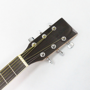 Guitarra acústica folclórica con <span class=keywords><strong>Acabado</strong></span> brillante con cuello de plástico Diapasón de ébano Sapelli wood' 41 pulgadas de tamaño - Product Image 6